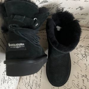 Koolaburra by UGG black suede tassel boot  size 6 new
